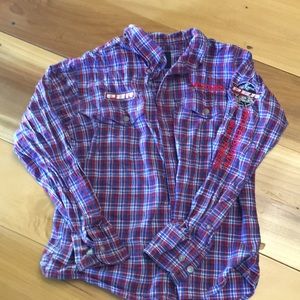 Kids PBR button up shirt